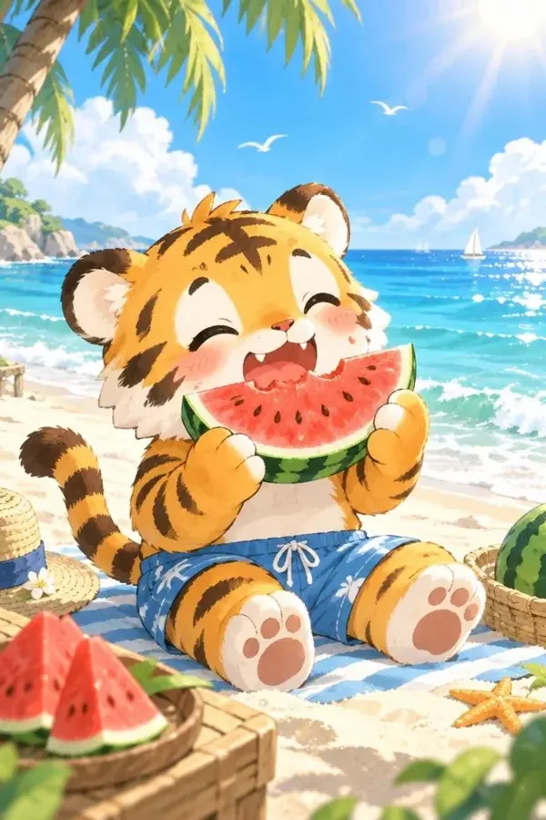 小虎的夏天特辑封面图，动画 / 亲子类型影视作品