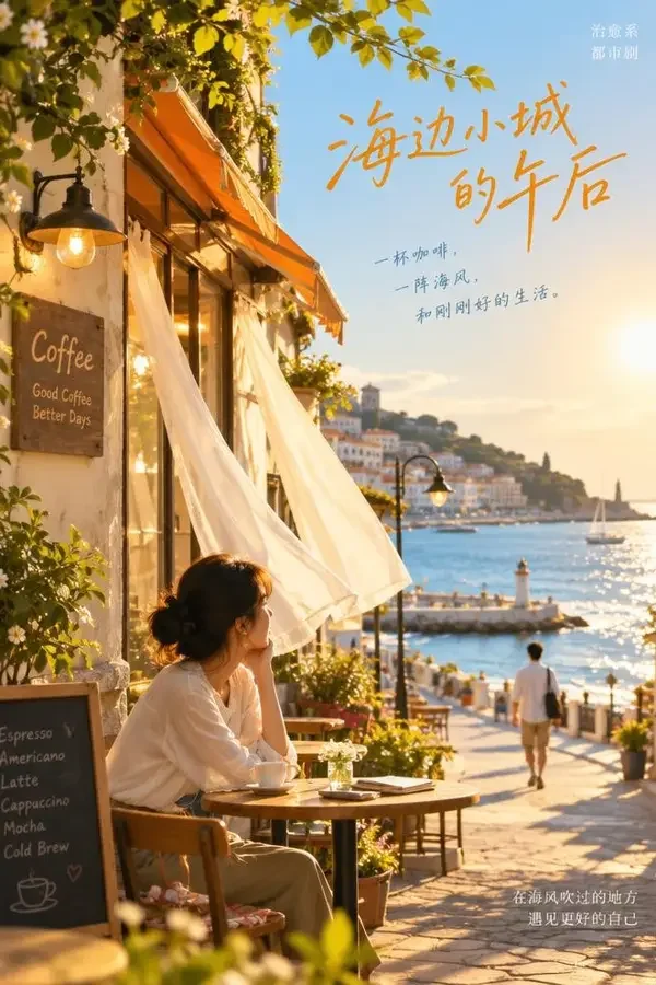 海岸线的午后封面图，都市 / 治愈类型影视作品